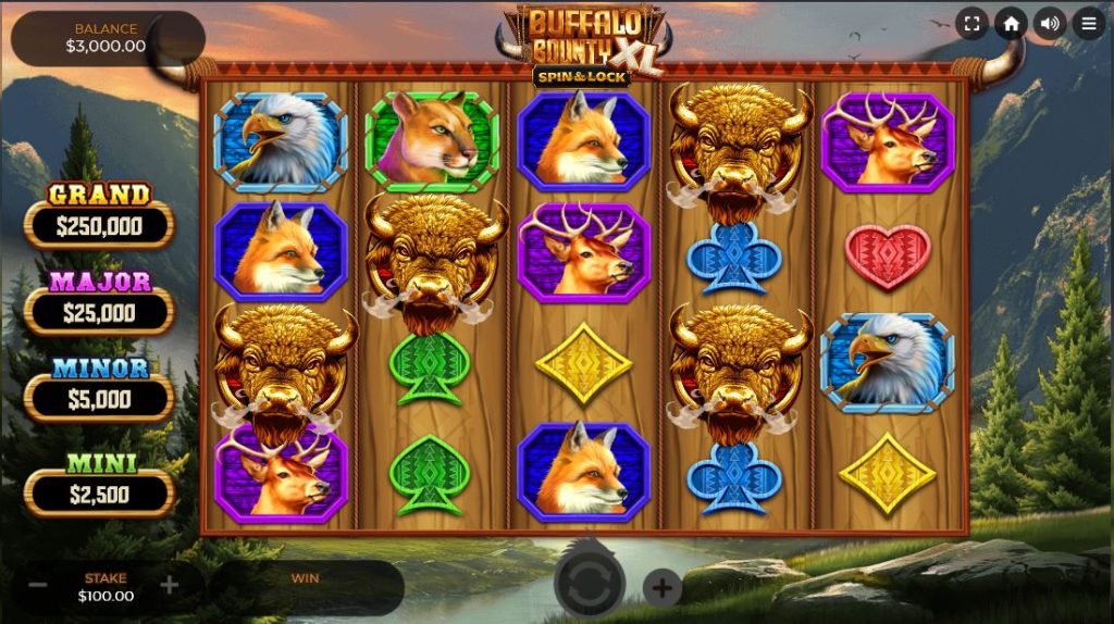 Buffalo bounty xl slot gameplay