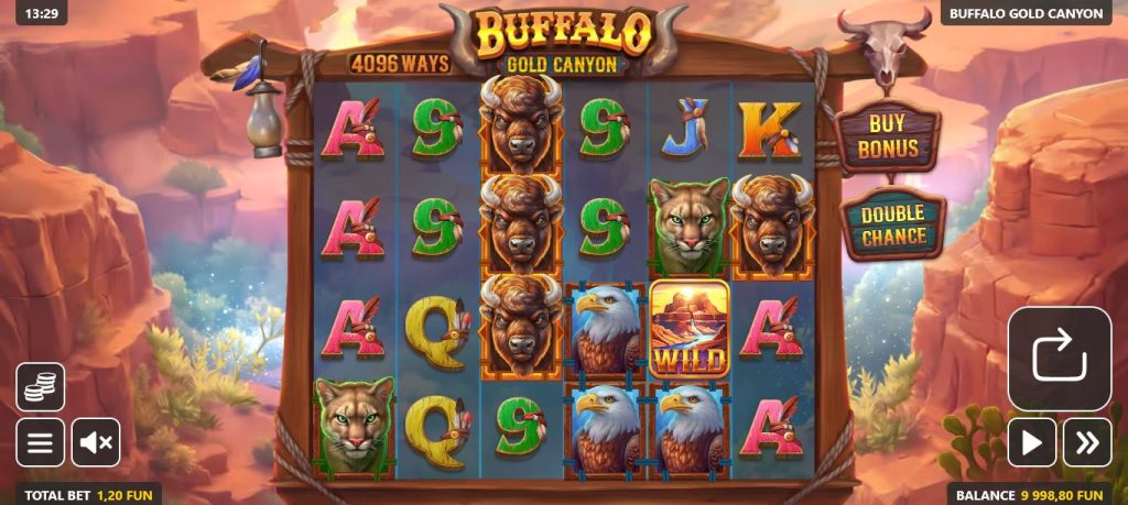 Buffalo gold canyon gameplay